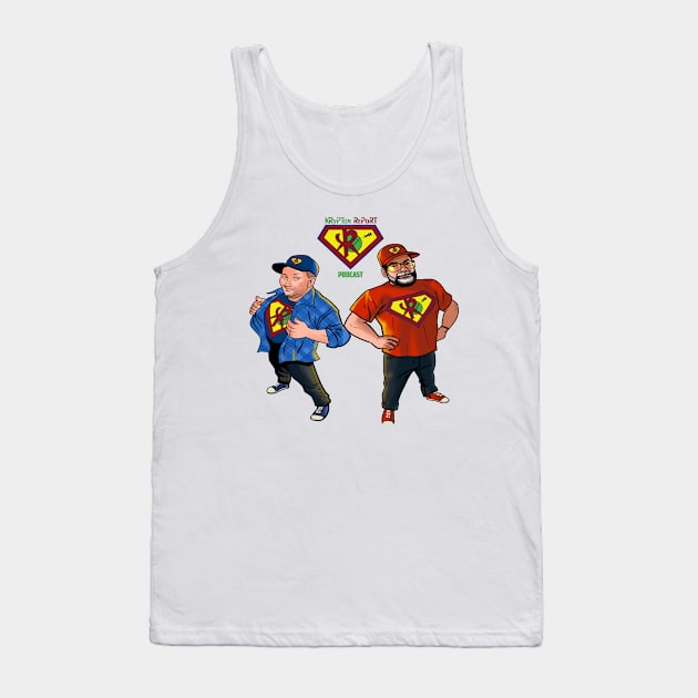 New Logo Transparent Tank Top by Krypton Report Podcast 